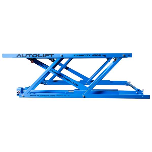 Mobile Hebebühne Scherenhebebühne Reifendienst mechanisch JH6 blau JH-TWIN-062-DRILL-5015-V01